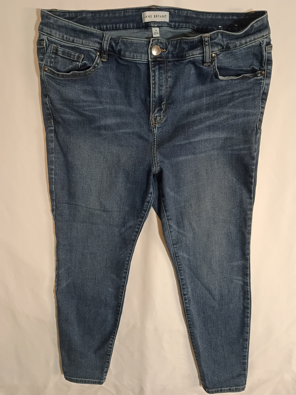 Lane Bryant Flex Magic Waistband Deluxe Fit High-Rise Skinny Jeans Women’s 20 - Picture 2 of 7